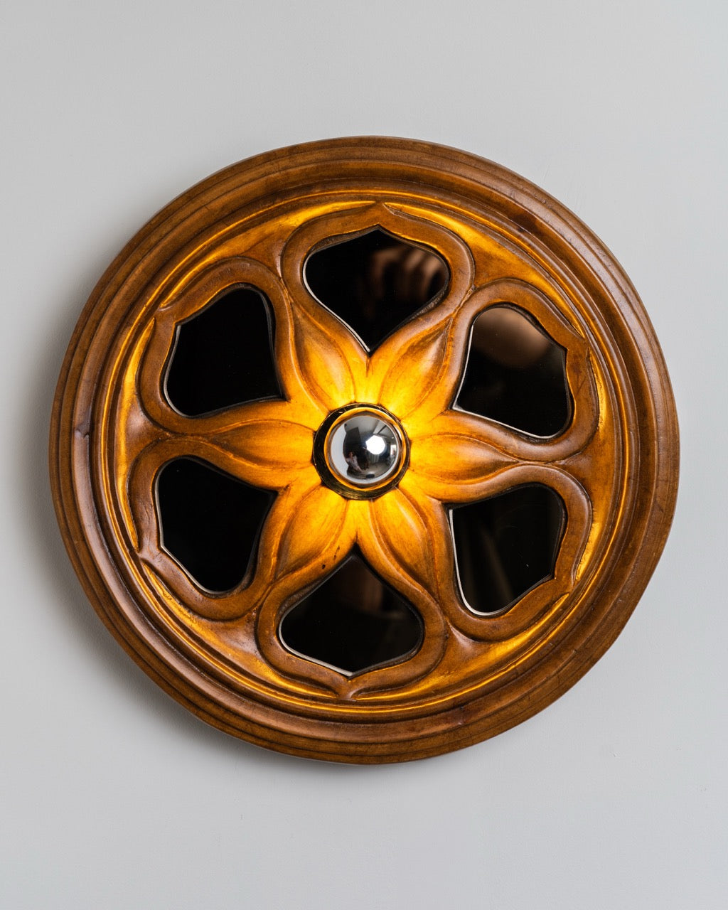 Applique Miroir Rosace