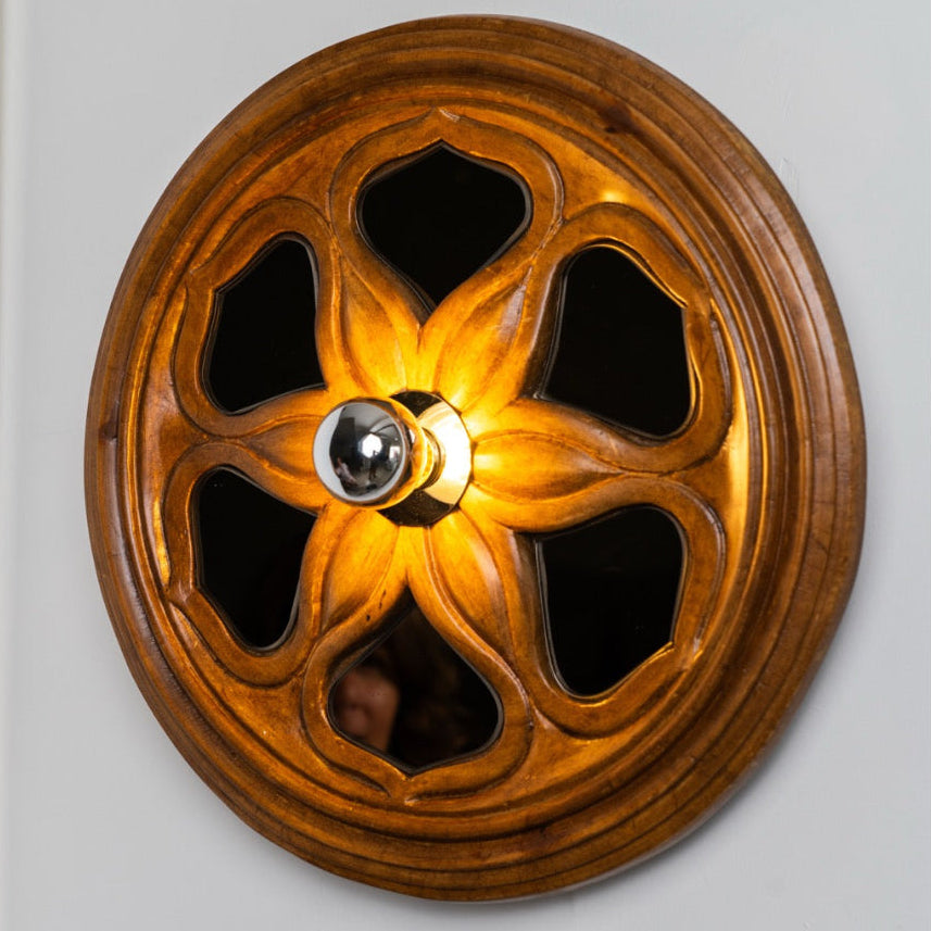 Applique Miroir Rosace