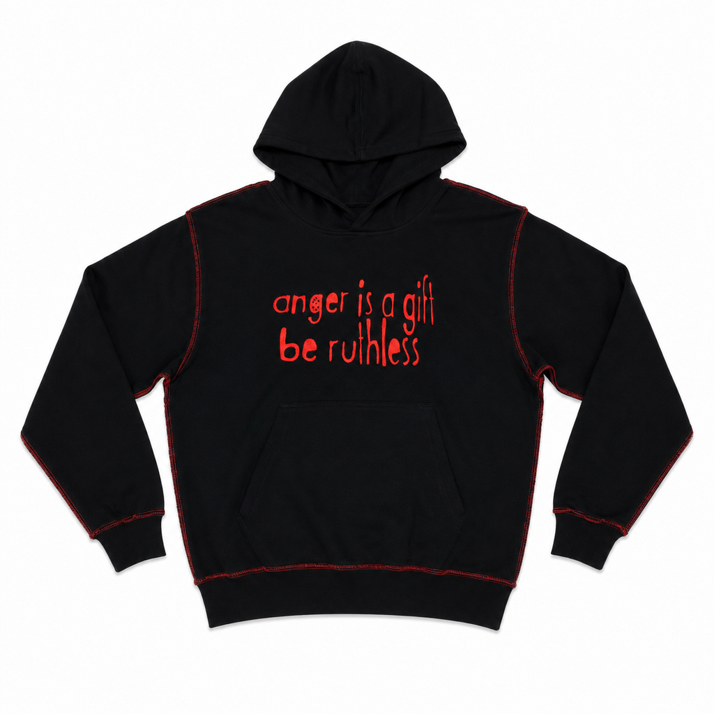 Anger is a gift - Black Hoodie