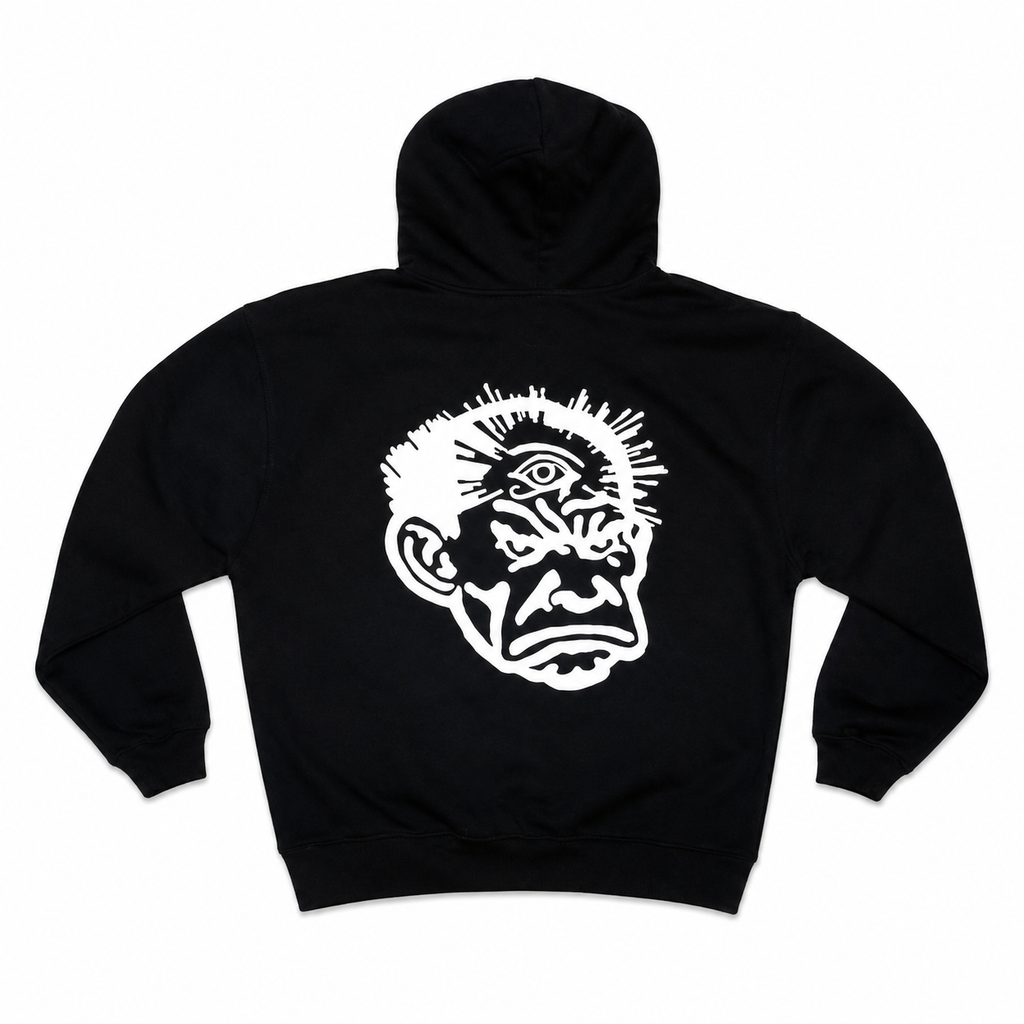 Anger is a gift - Oversized Zip-up Hoodie