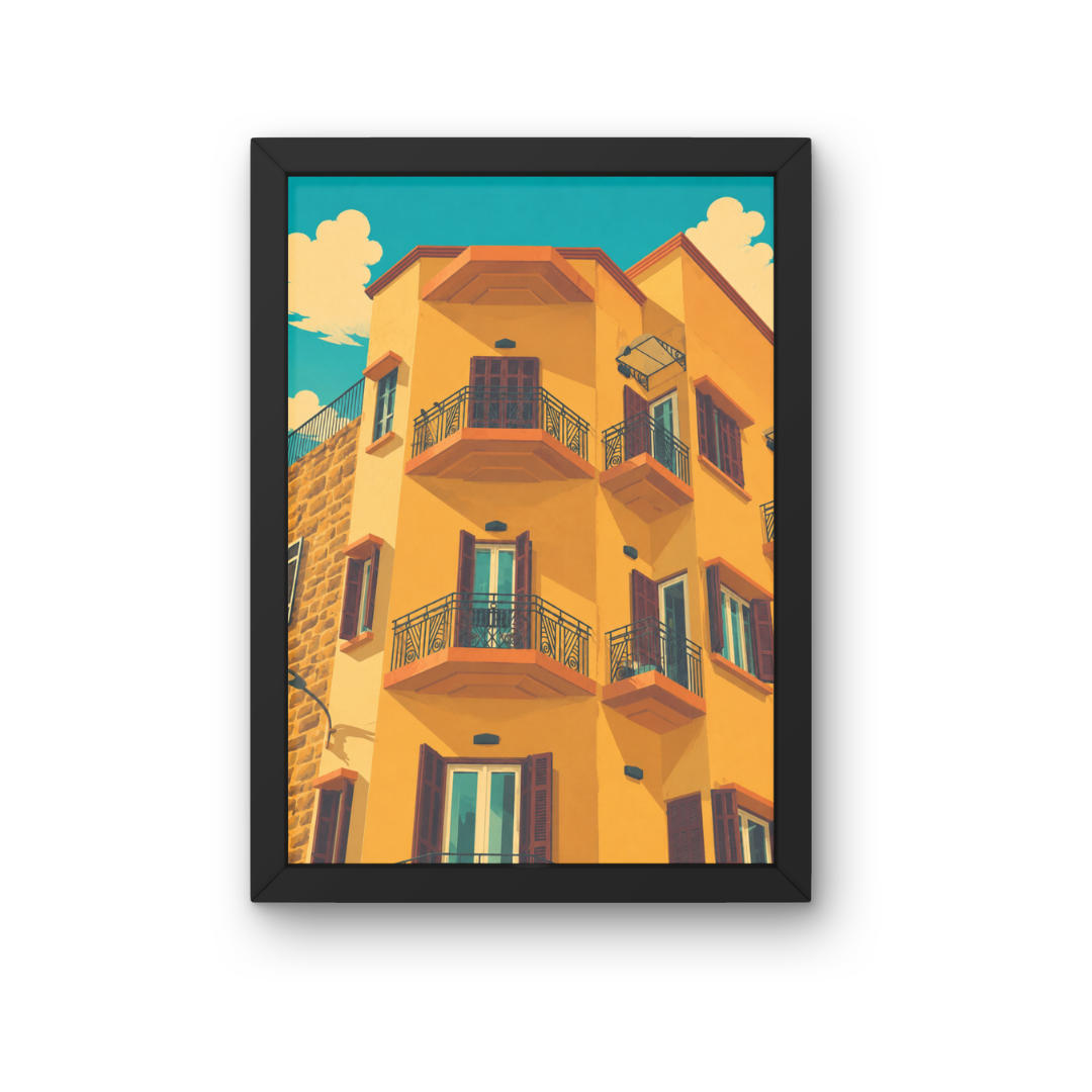 Rue Gouraud - A3 Poster