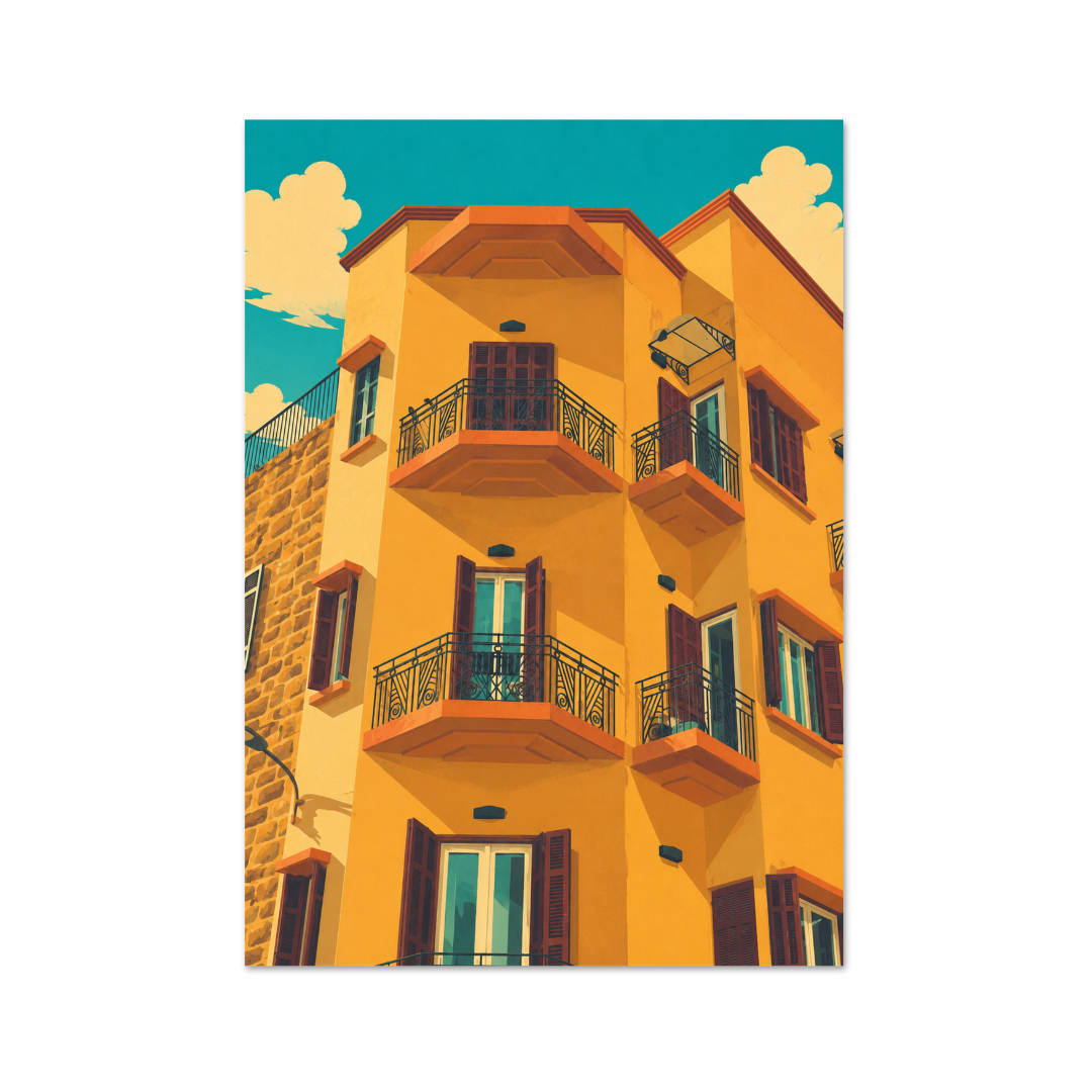 Rue Gouraud - A3 Poster