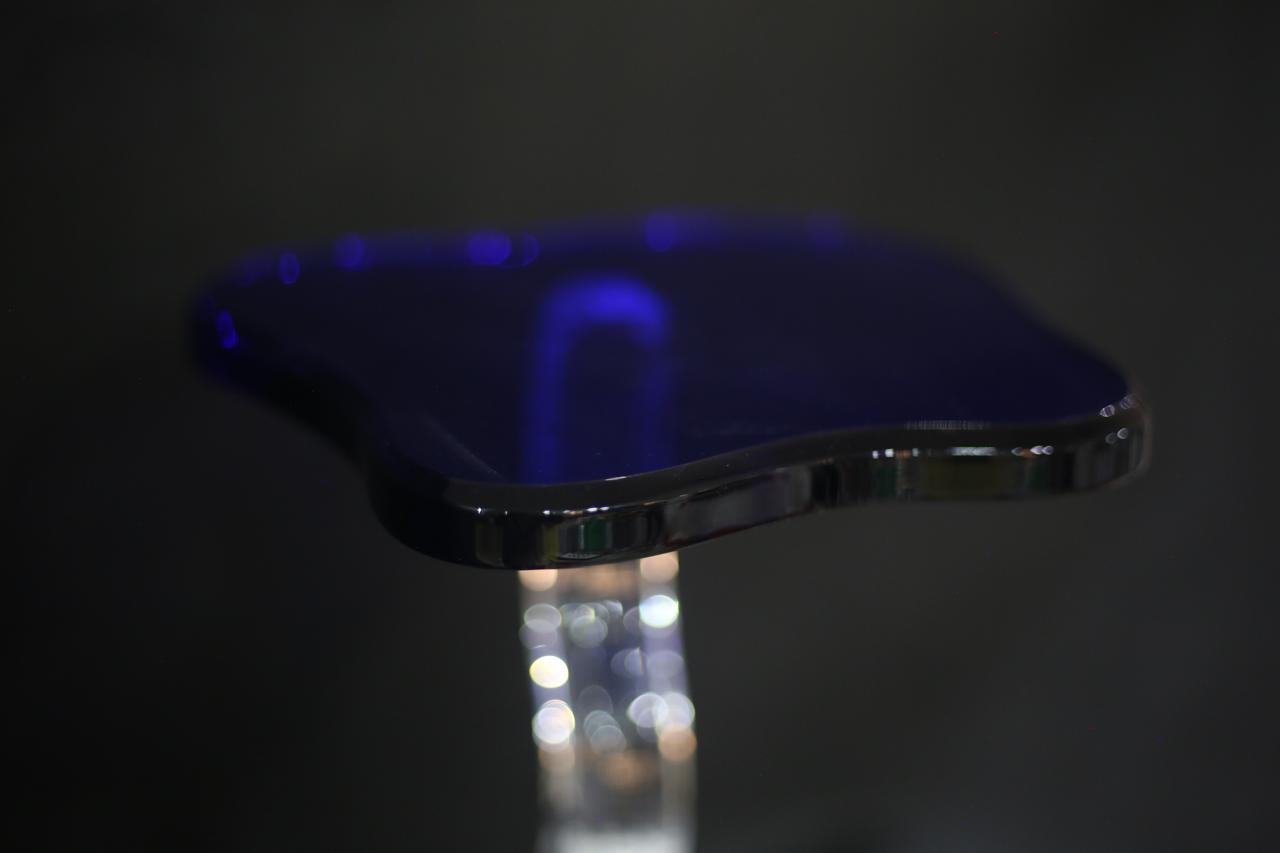Lily Pad Sidetable - Cobalt Serenity