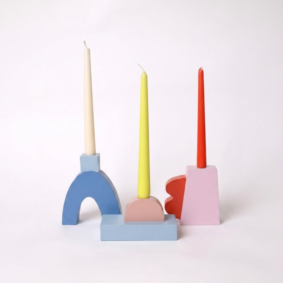 Arcade Radiance - Geometrical Candle Holder