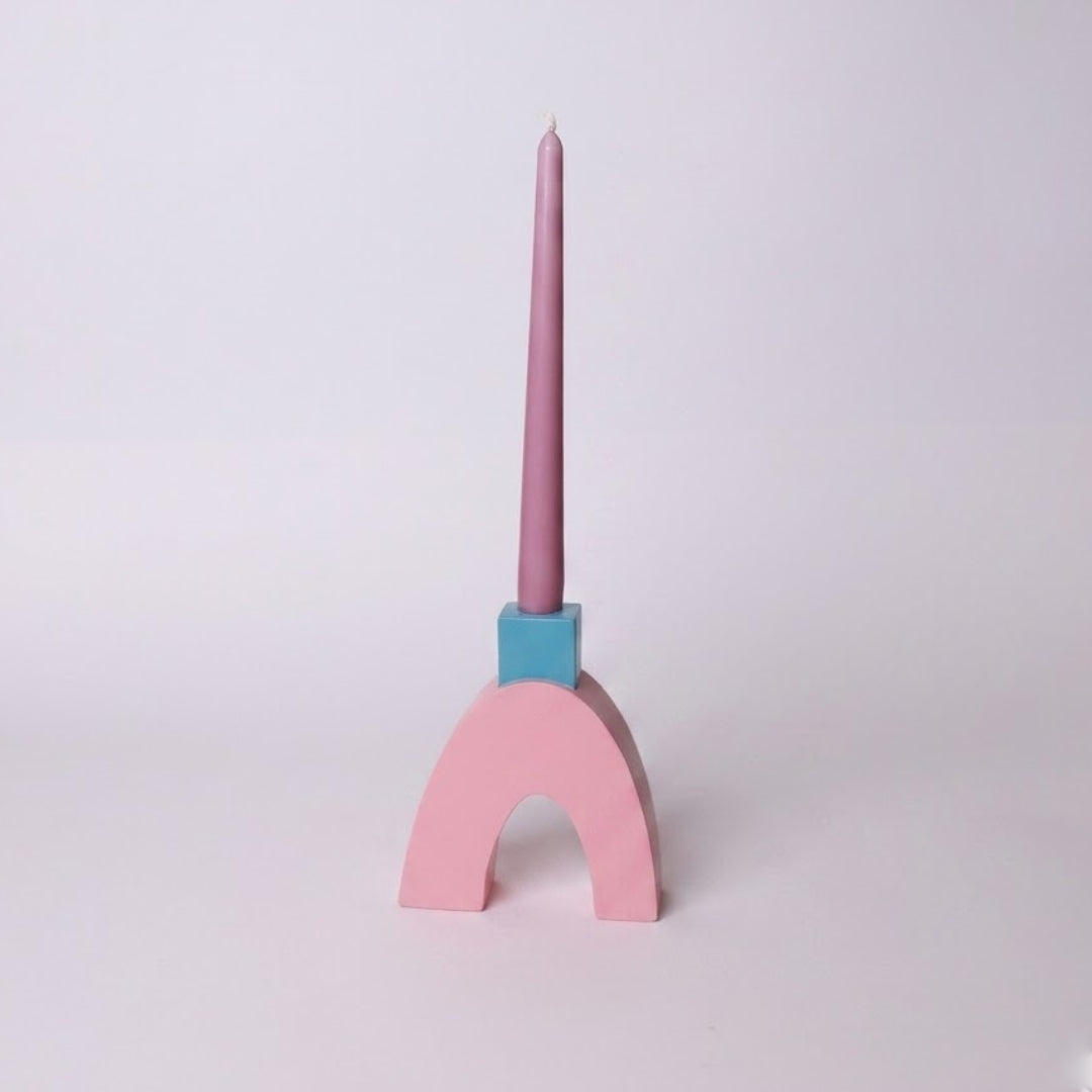 Arcade Radiance - Geometrical Candle Holder