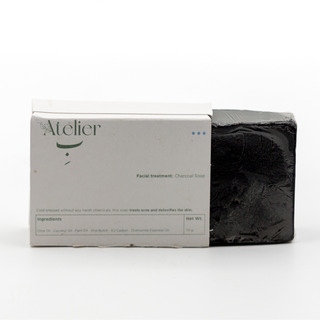 Charcoal Soap or EU-Carbon - Atelierب