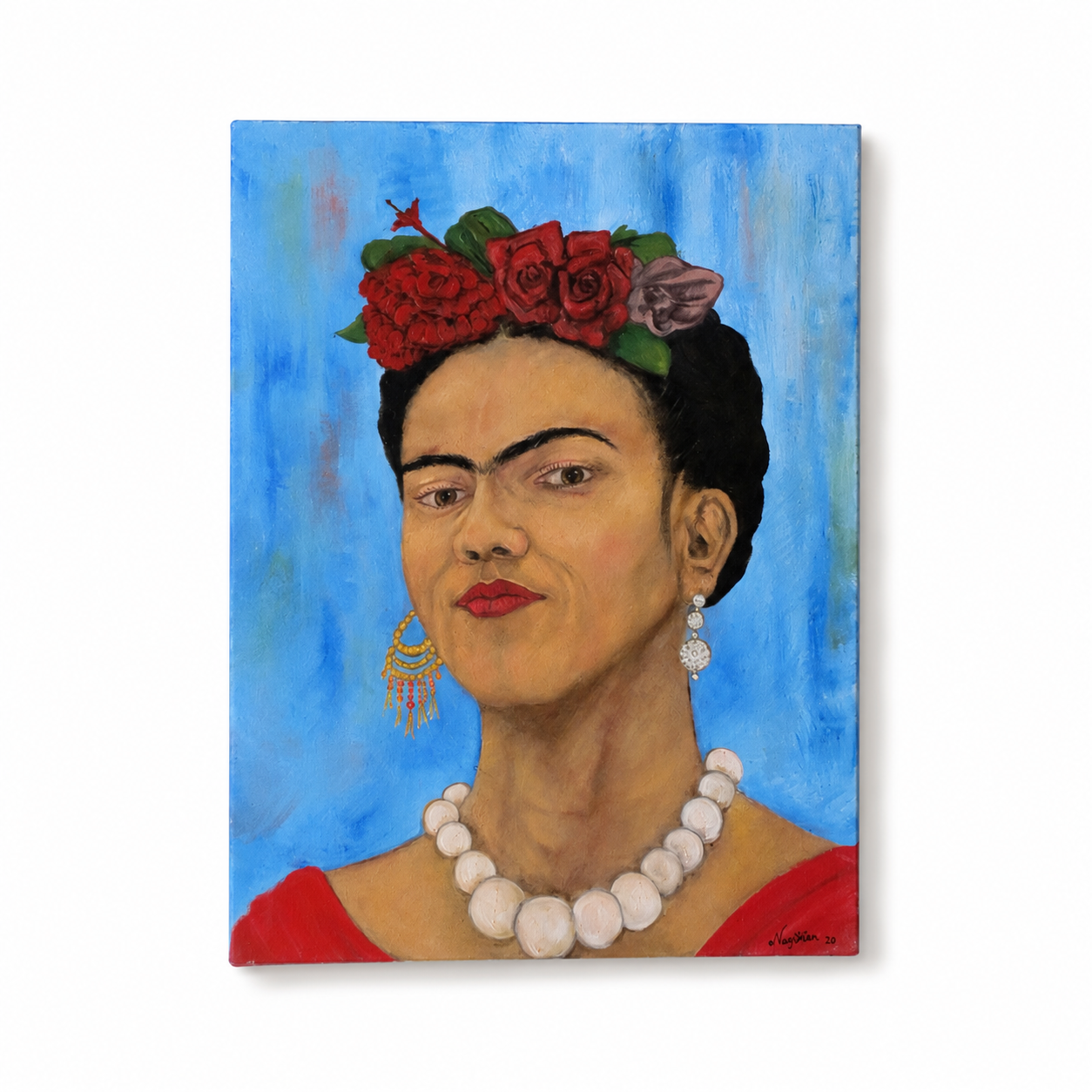 Frida Kahlo - Oil on Canvas