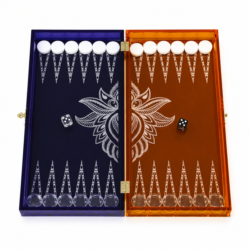 Backgammon Table – Ornate Lumière