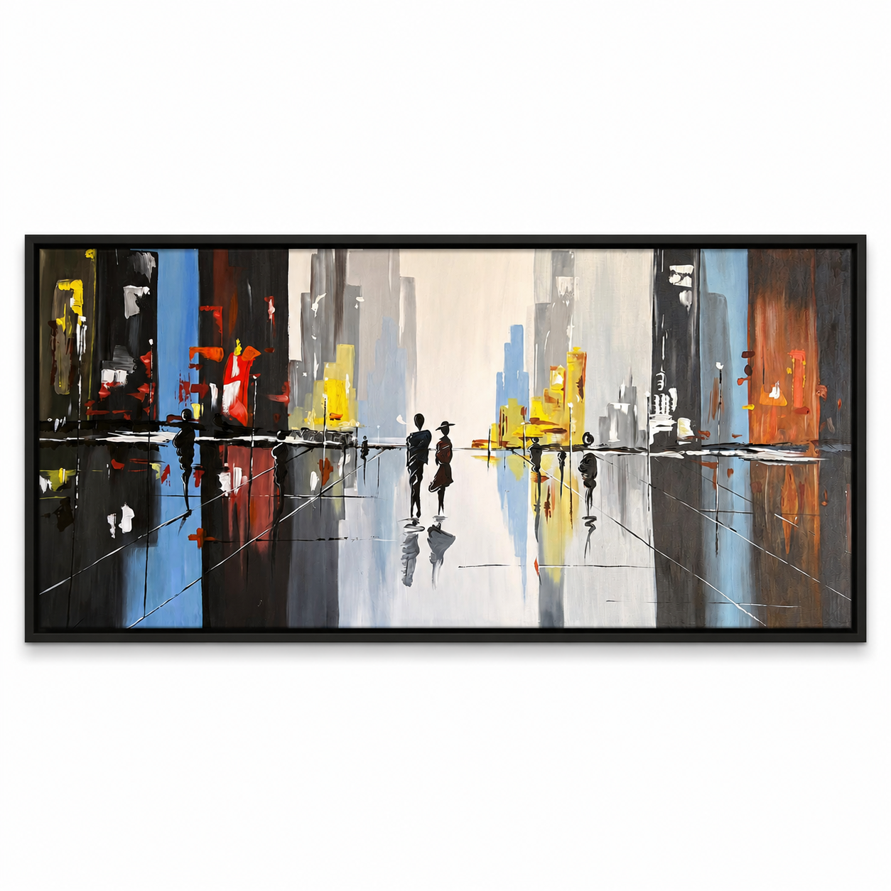 City life - Acrylic on canvas