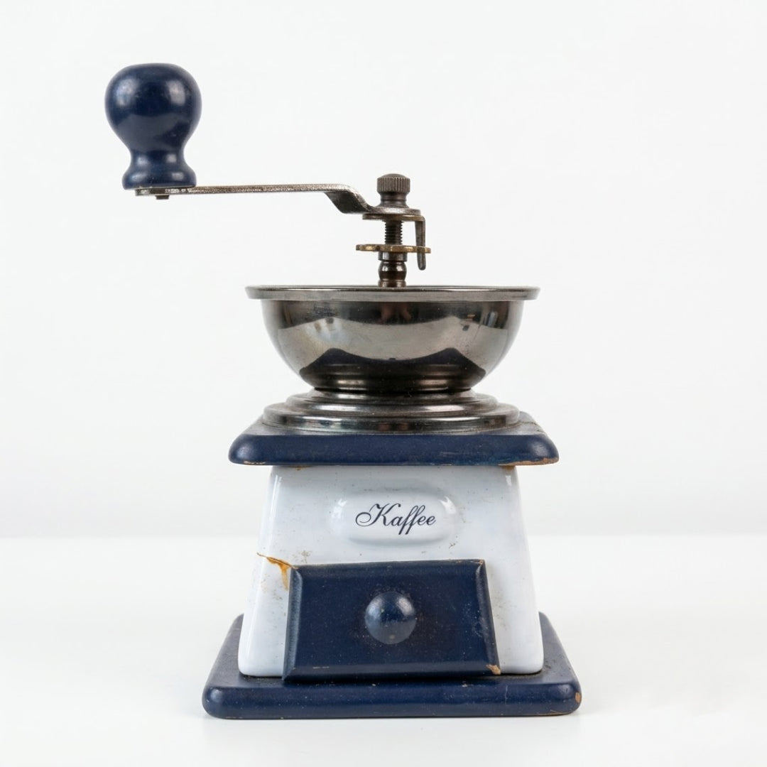 Vintage Hand-Crank Coffee Grinder