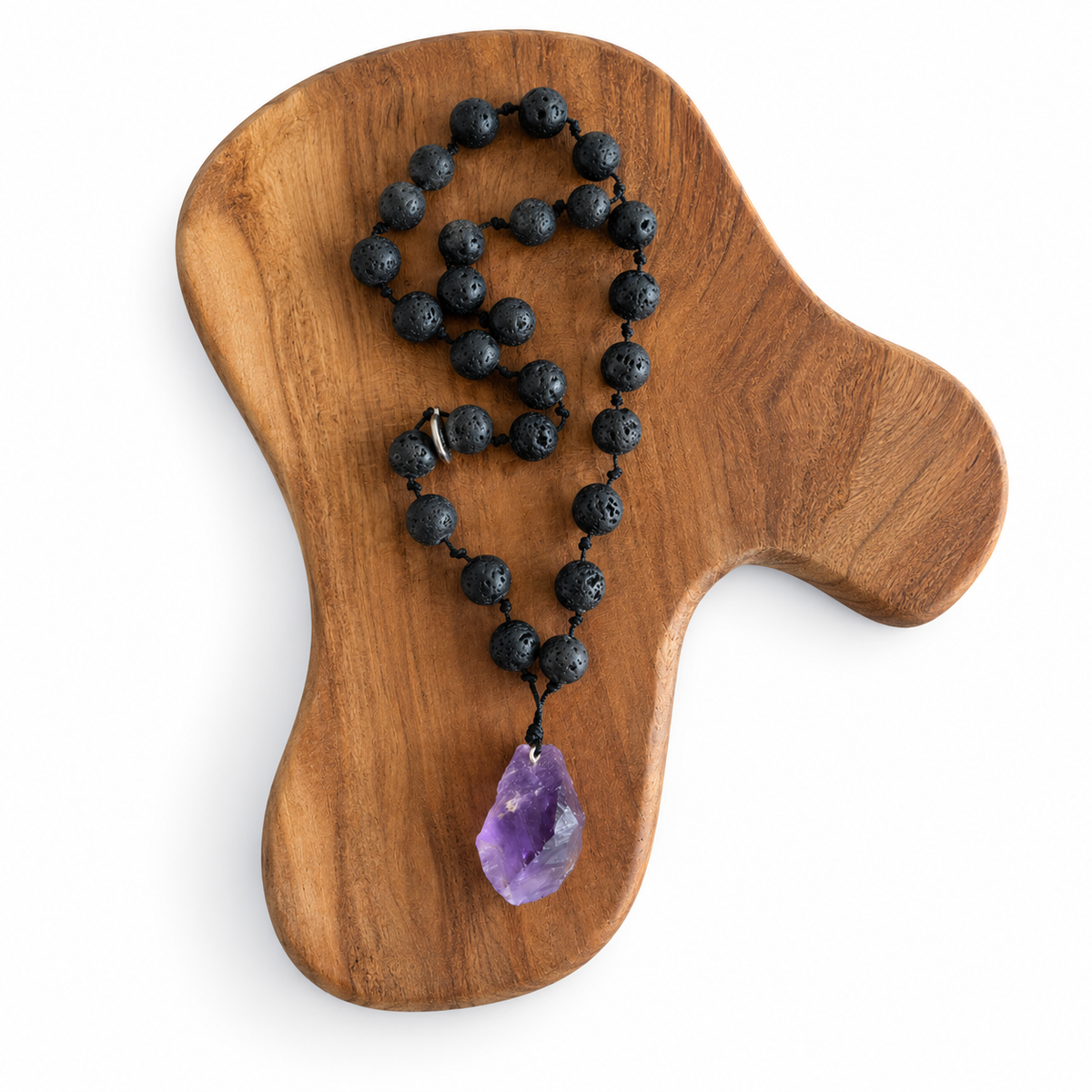 Earthy Amethyst - Necklace