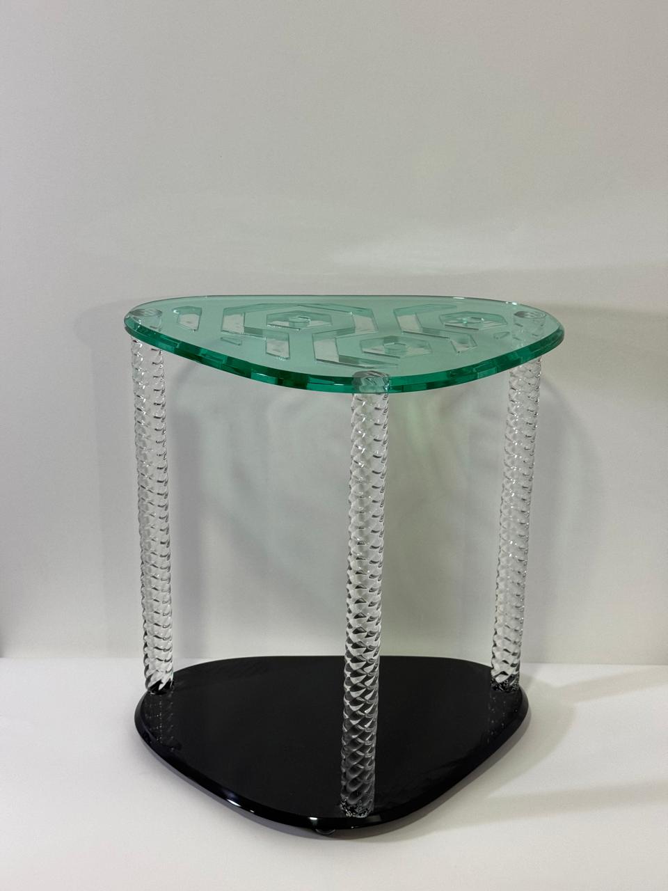 Emerald Helix Sidetable