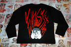 F#ckTheSystem - Black Crewneck (Loose Fit)