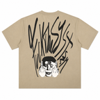 F#ckTheSystem - OVERSIZE T-Shirt Beige