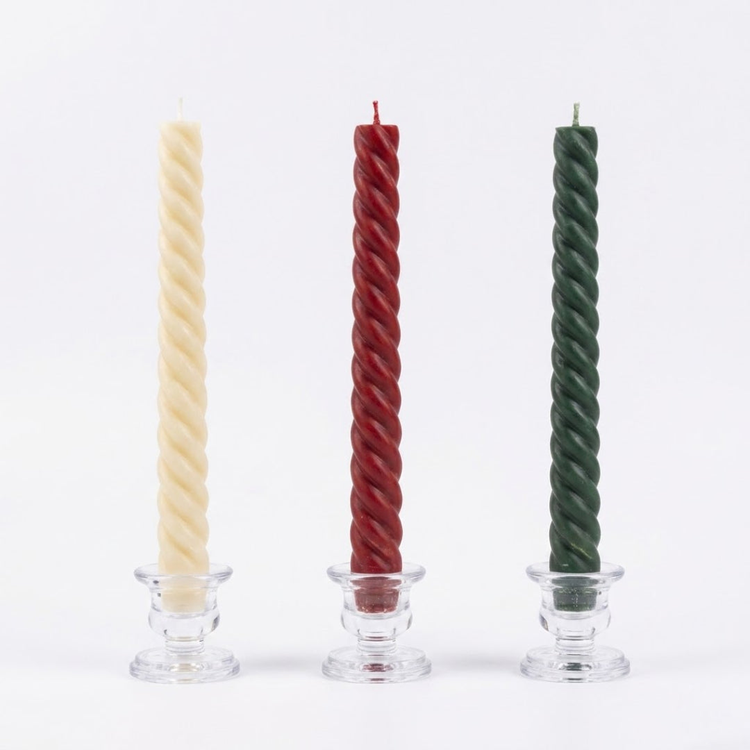 Twisted Taper Candle