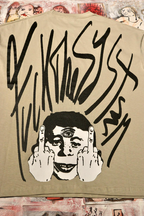 Fuck the System - Oversized T-Shirt