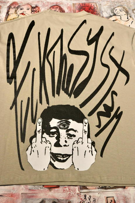 Fuck the System - Oversized T-Shirt