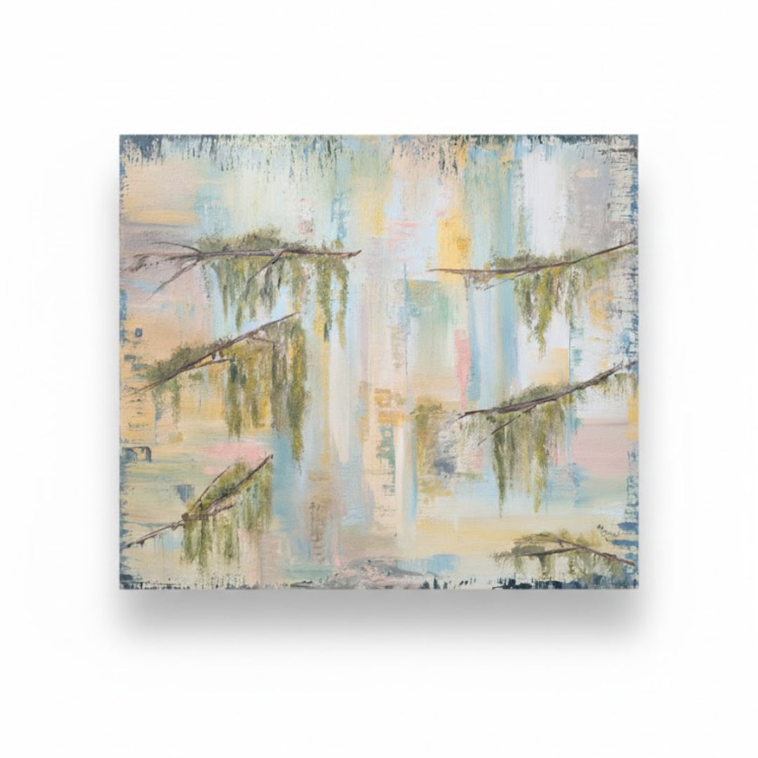 Hanging Moss - Mixed Media