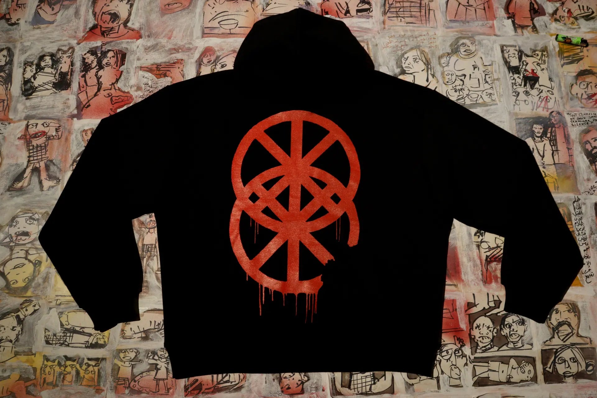 Incomplete Graffiti - Black Hoodie