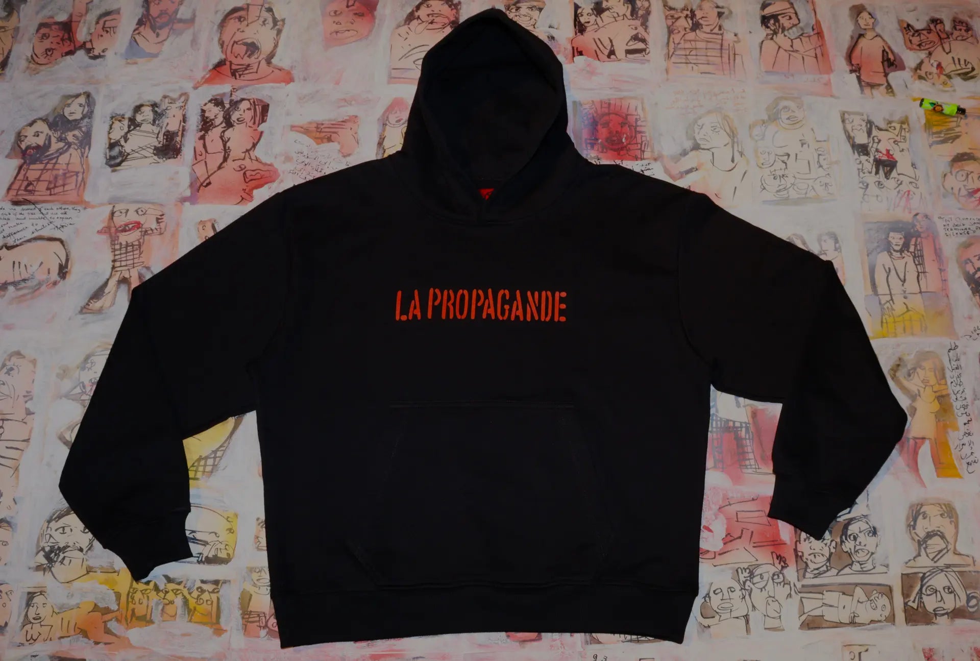 Incomplete Graffiti - Black Hoodie