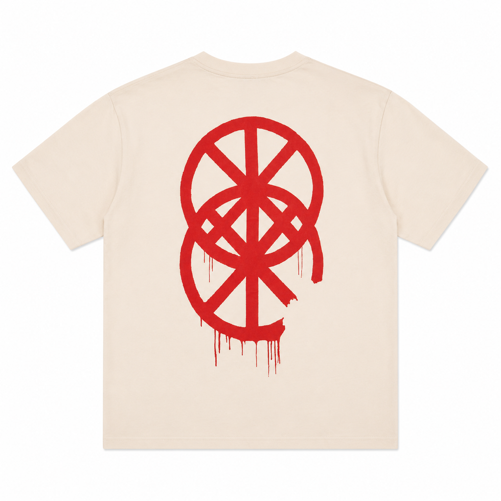 Incomplete Graffiti - Relaxed T-Shirt White