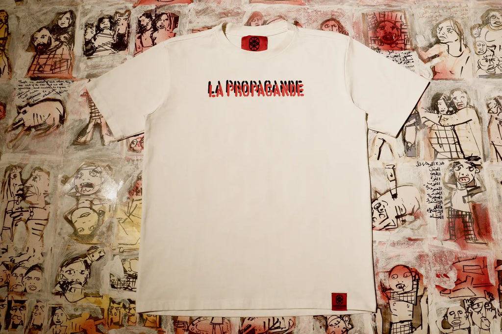 Incomplete Graffiti - Relaxed T-Shirt White