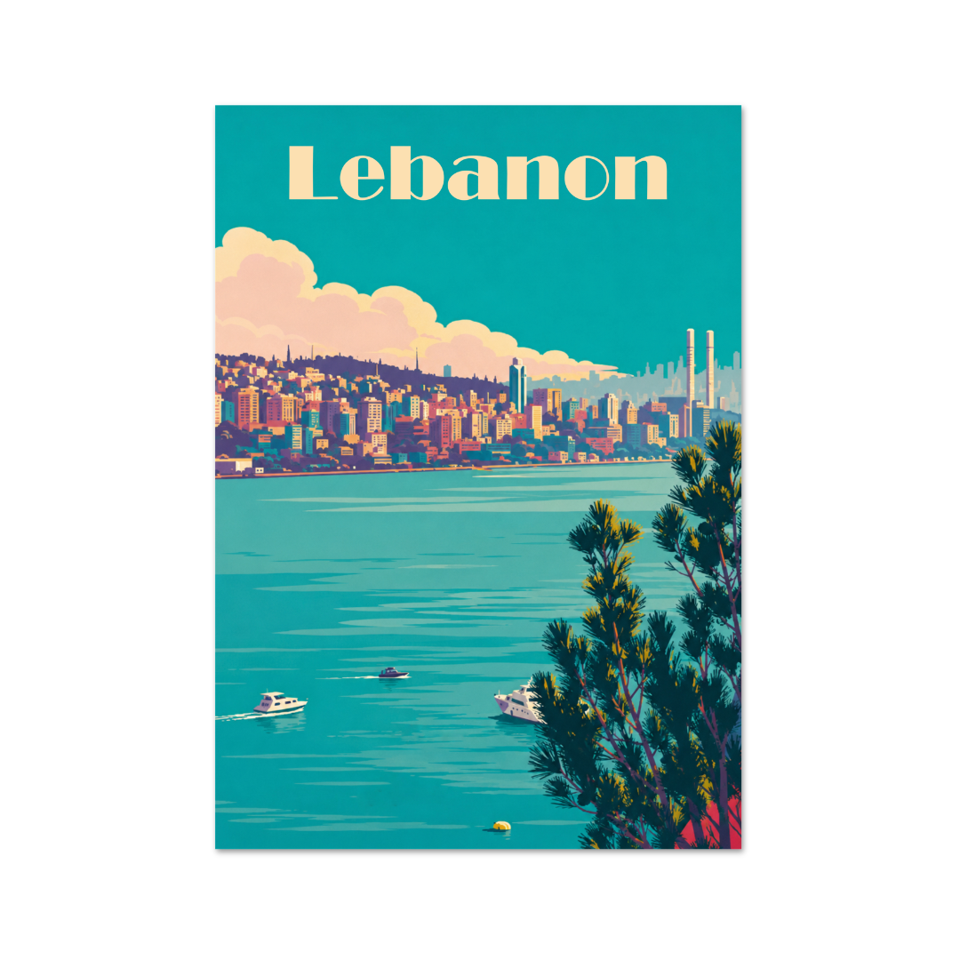 Lebanon - A3 Poster