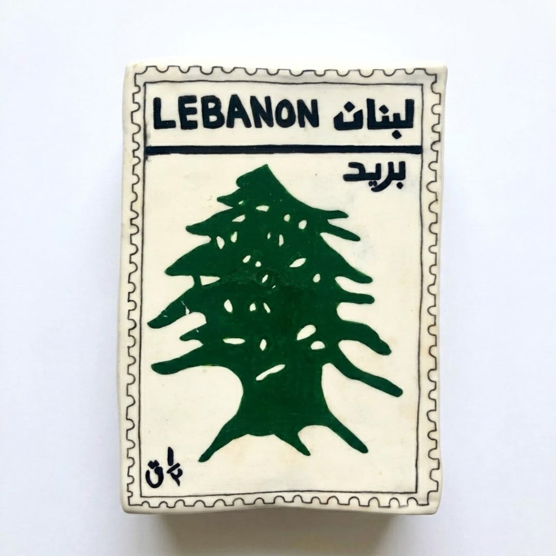 Lebanese Post-Inspired Trinket Box