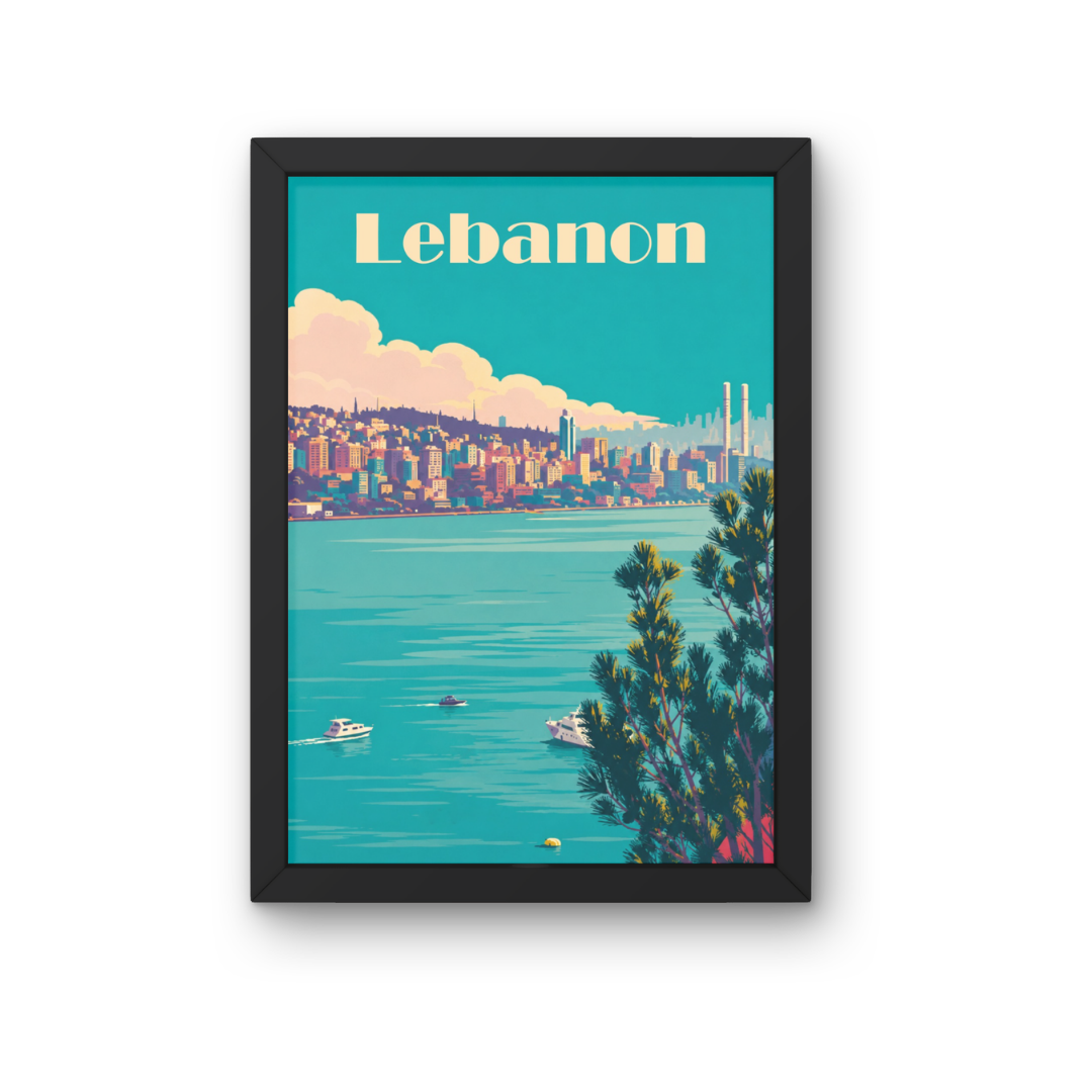 Lebanon - A3 Poster