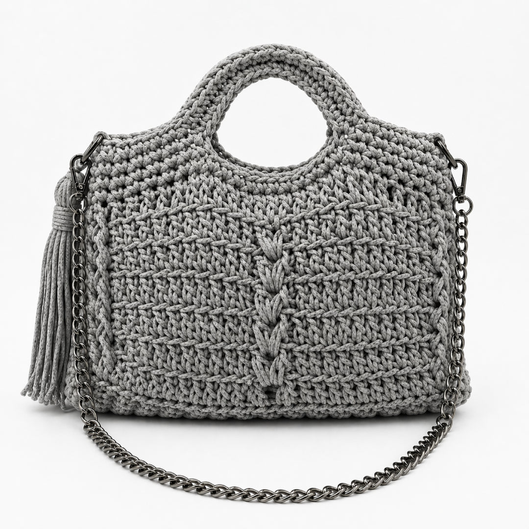 Luna Knot Bag - Crochet Bag