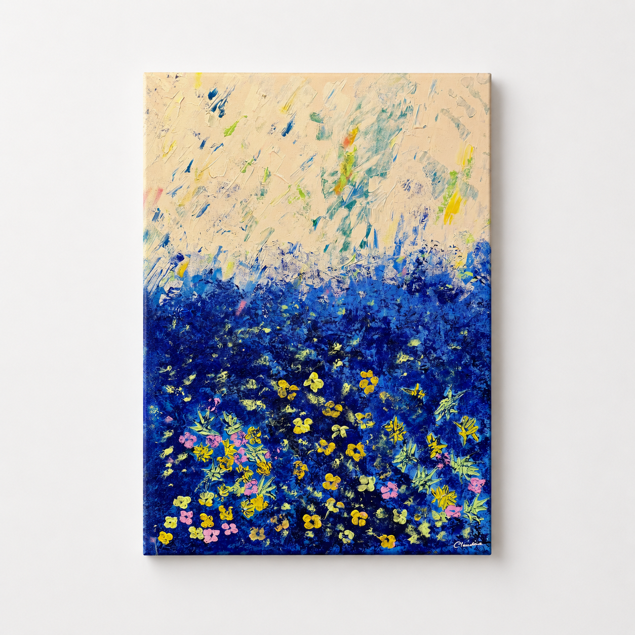 Midnight Bloom - Acrylic