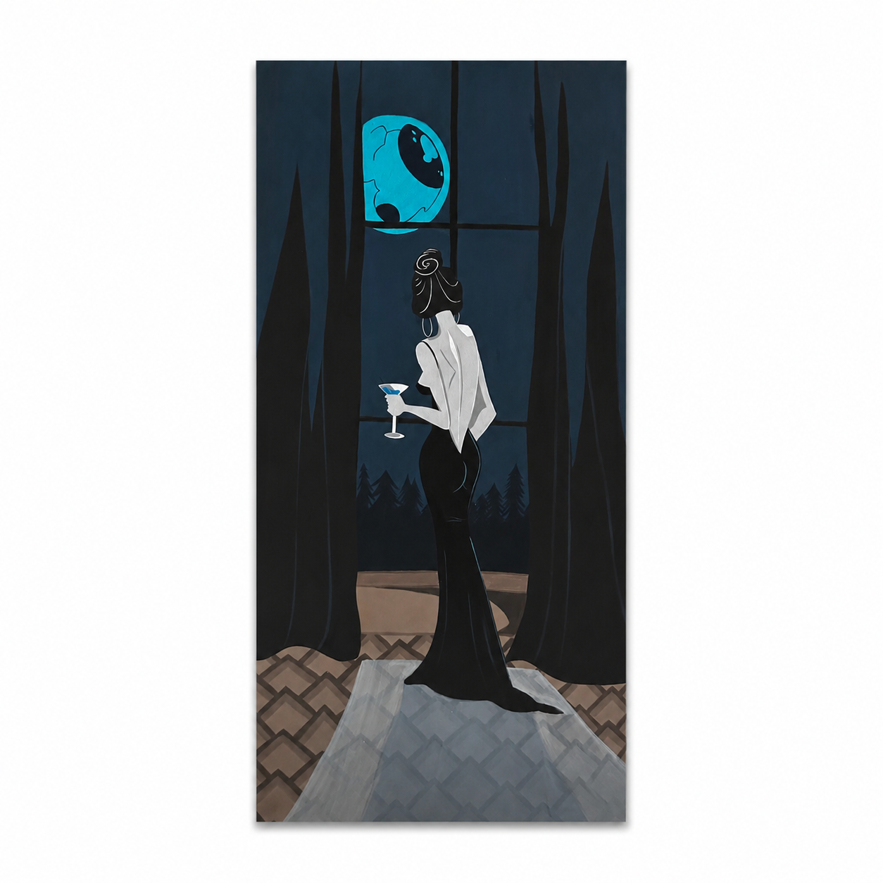 Midnight hour - Acrylic paint