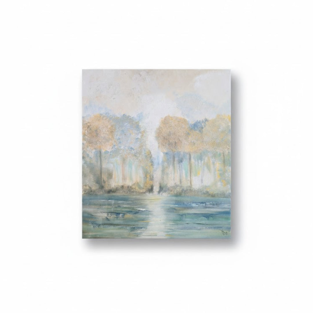 On The Lake - Mixed Media