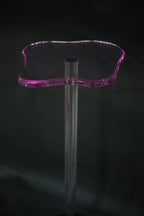 Lily Pad Sidetable – Fuchsia Glow