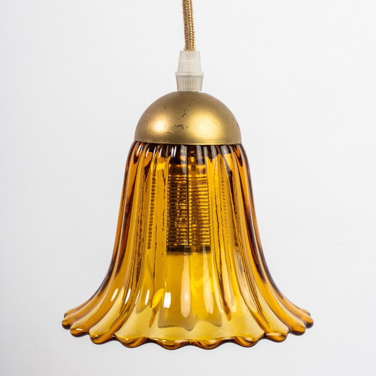 Suspension Ambre Cloche