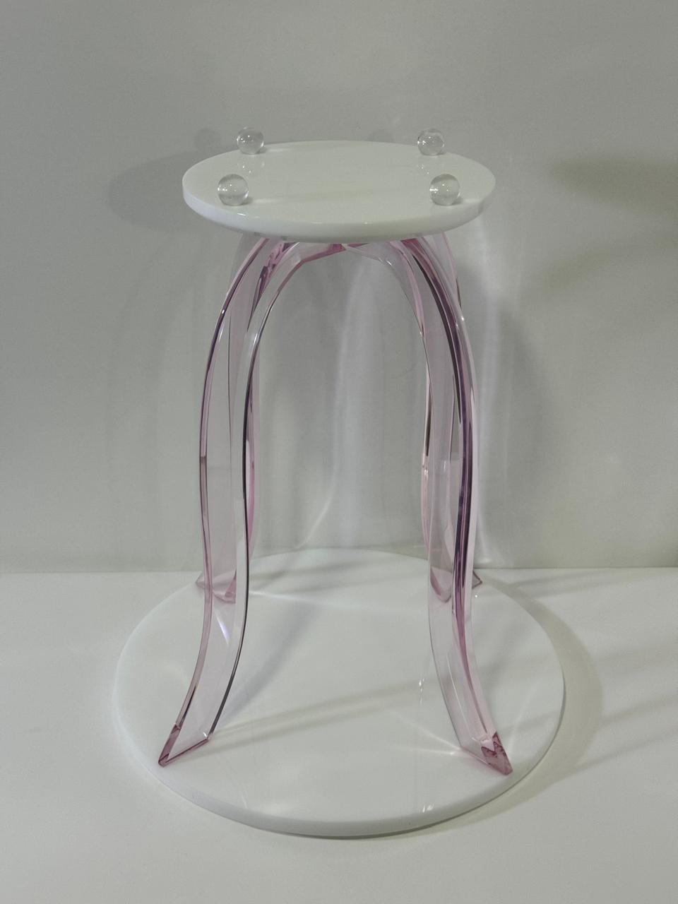 Tulip Sidetable – Pink Sonata
