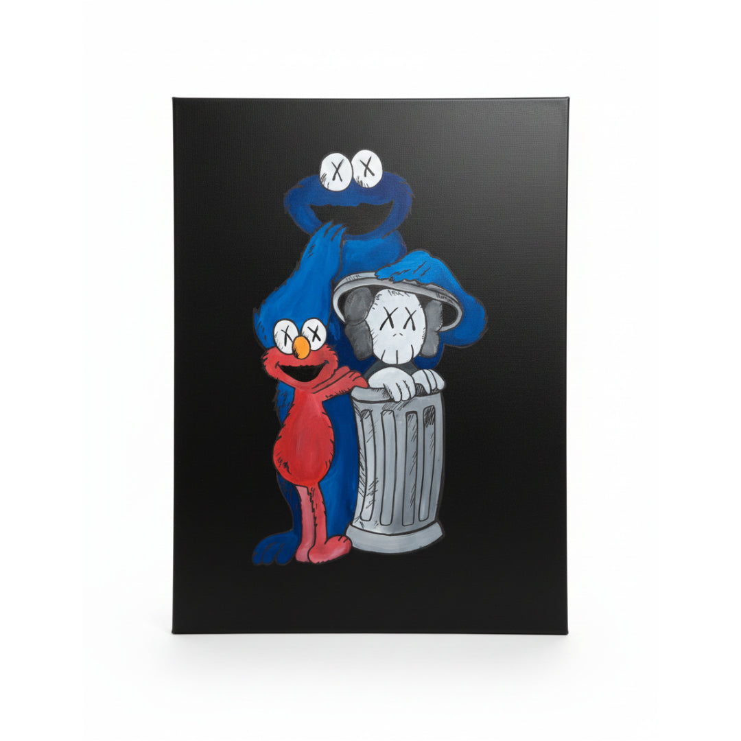 Still Smiling - Acrylic