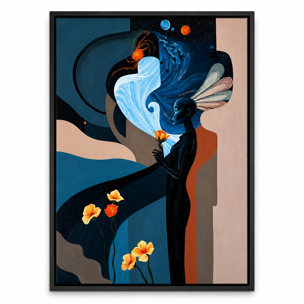 The unconscious mind - Acrylic painting