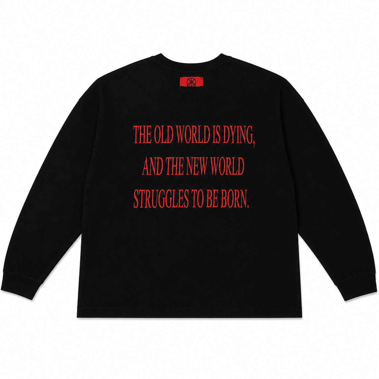 Time of Monsters - Black Crewneck (Loose Fit)