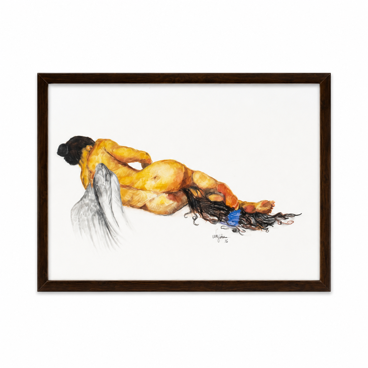 After the Fall - Water colors on Paper