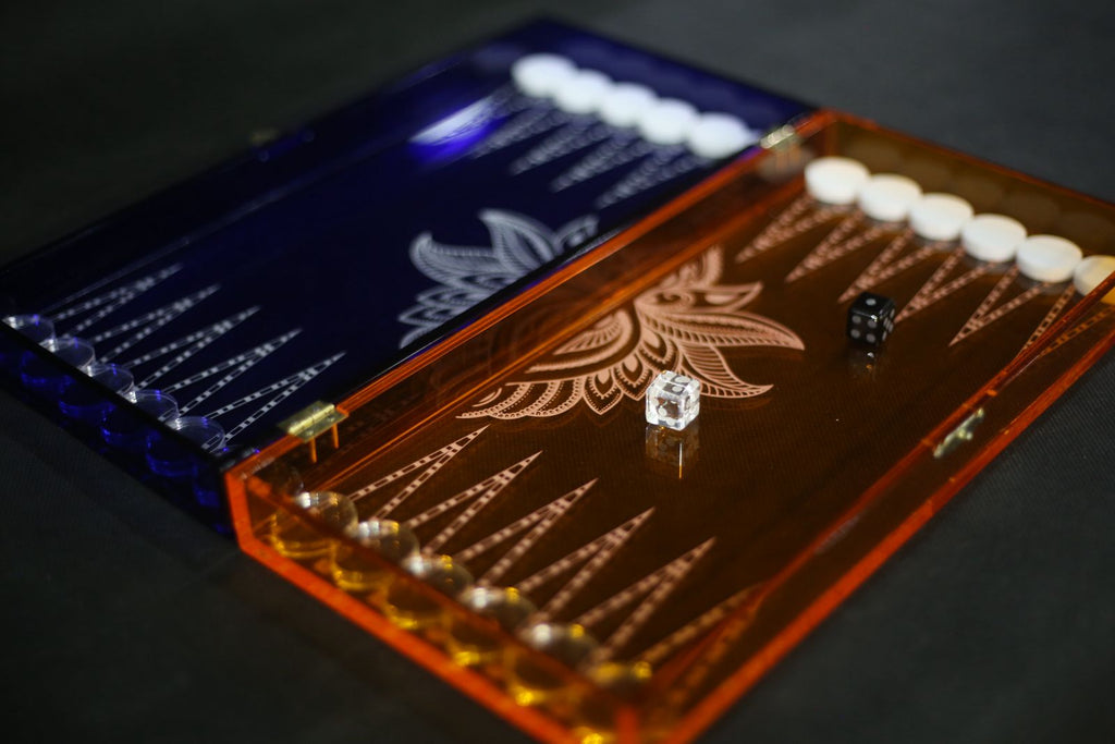 Backgammon Table – Ornate Lumière