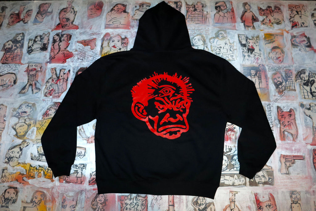 Anger is a gift - Oversized Zip-up Hoodie