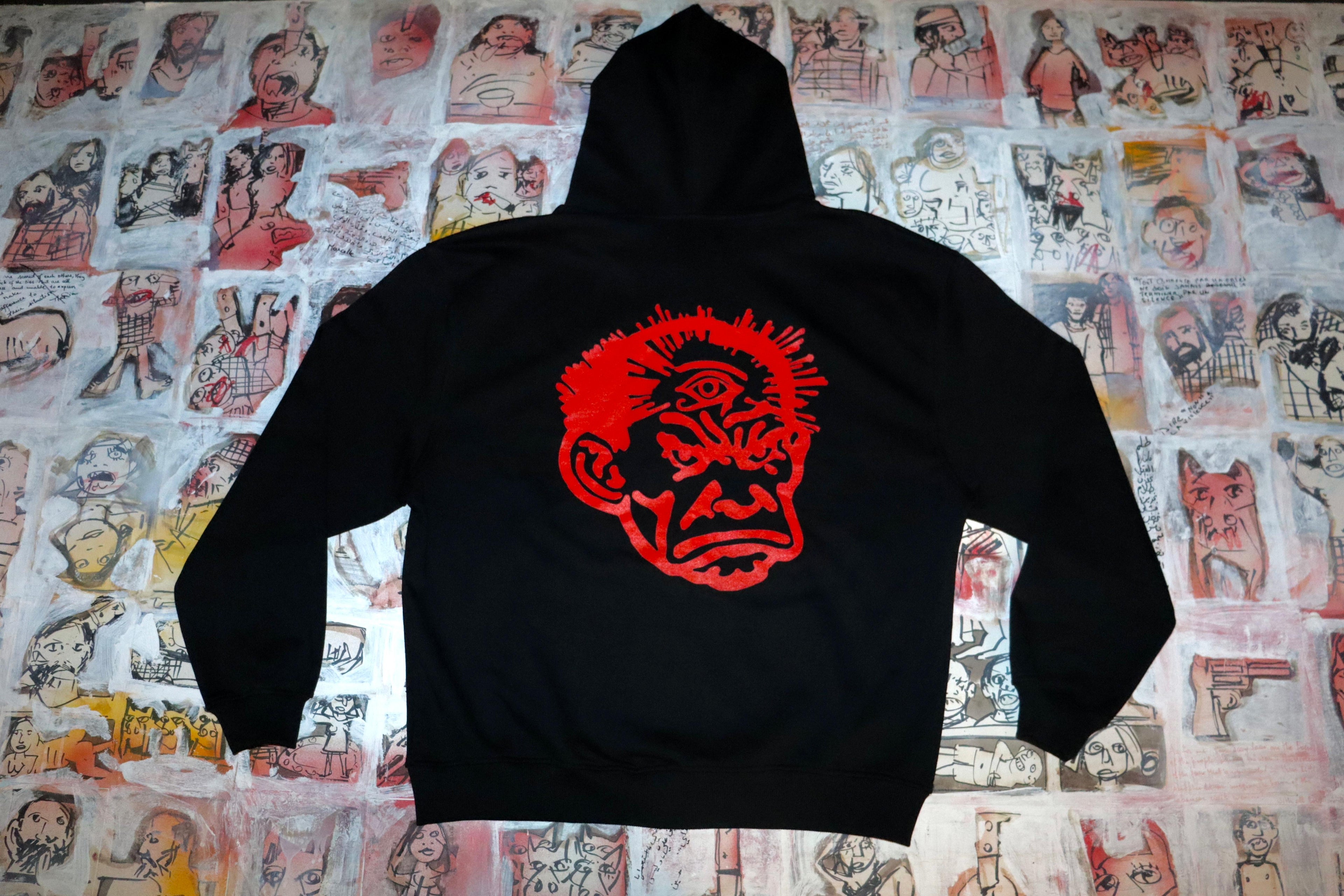 Anger is a gift - Oversized Zip-up Hoodie