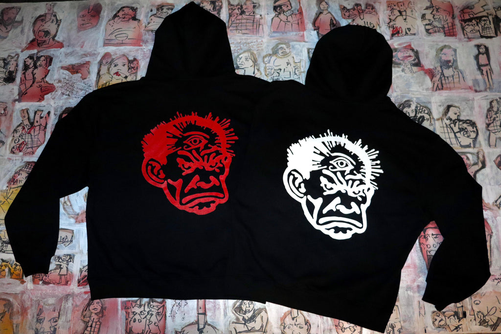 Anger is a gift - Oversized Zip-up Hoodie